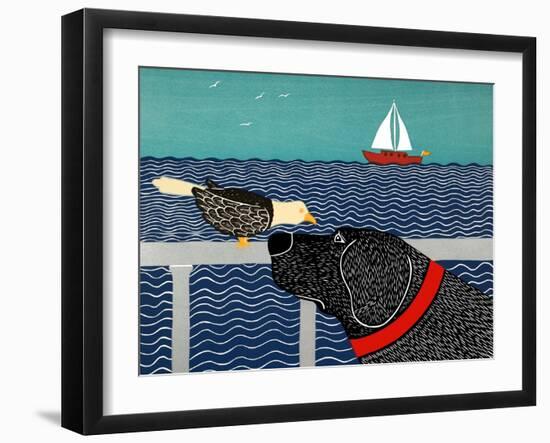 I See A Bird-Stephen Huneck-Framed Giclee Print