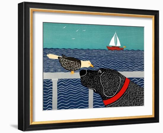 I See A Bird-Stephen Huneck-Framed Giclee Print