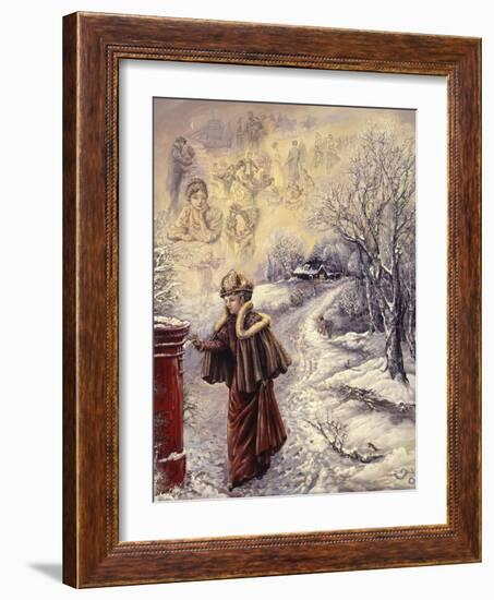 I Sent A Letter To My Love-Josephine Wall-Framed Giclee Print