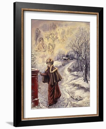 I Sent A Letter To My Love-Josephine Wall-Framed Giclee Print