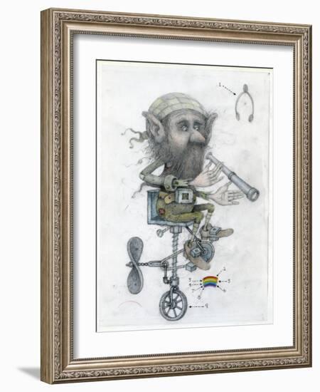 I Spy with my Little Eye-Wayne Anderson-Framed Giclee Print