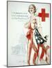 I Summon You to Comradeship in the Red Cross, Woodrow Wilson-Harrison Fisher-Mounted Art Print