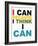 I Think I Can Multi-Taylor Greene-Framed Art Print