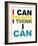 I Think I Can Multi-Taylor Greene-Framed Art Print