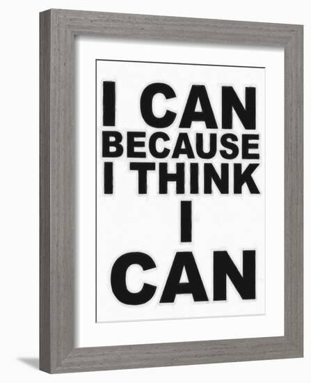 I Think I Can-Taylor Greene-Framed Art Print