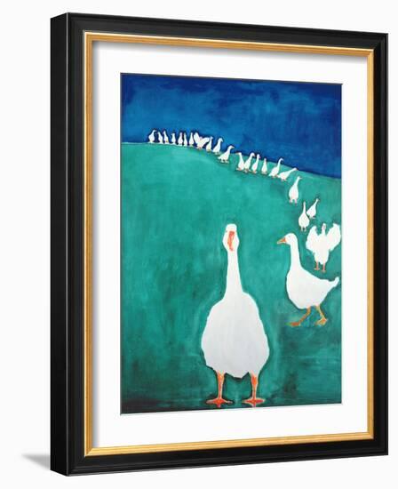 I Think it's Lunch Time, 2000-Jacob Sutton-Framed Giclee Print