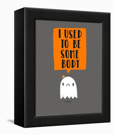 I Used To Be Some Body-Michael Buxton-Framed Stretched Canvas