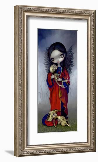 I Vampiri Angelo Della Morte-Jasmine Becket-Griffith-Framed Art Print