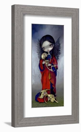 I Vampiri Angelo Della Morte-Jasmine Becket-Griffith-Framed Art Print