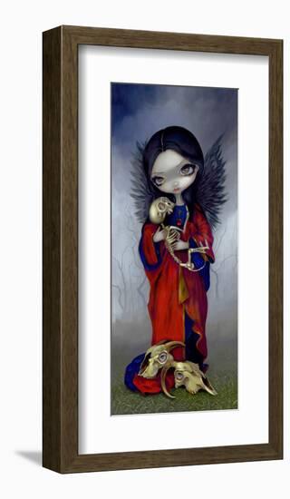 I Vampiri Angelo Della Morte-Jasmine Becket-Griffith-Framed Art Print