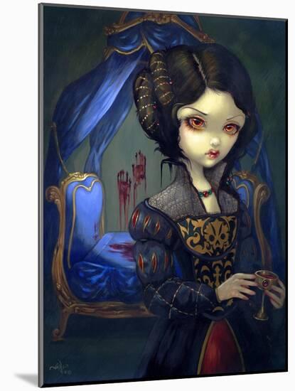 I Vampiri:? Bellissimo Letto-Jasmine Becket-Griffith-Mounted Art Print