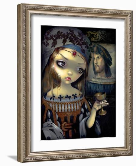 I Vampiri: Lucrezia Borgia-Jasmine Becket-Griffith-Framed Art Print