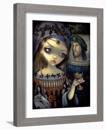 I Vampiri: Lucrezia Borgia-Jasmine Becket-Griffith-Framed Art Print