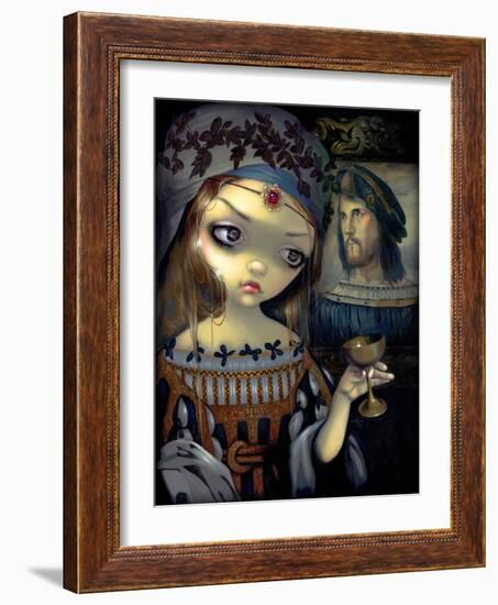 I Vampiri: Lucrezia Borgia-Jasmine Becket-Griffith-Framed Art Print