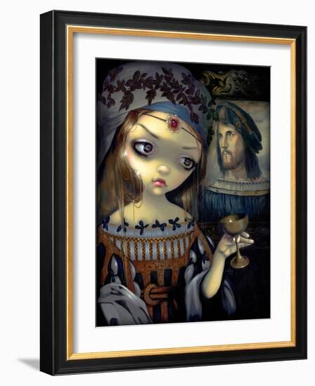 I Vampiri: Lucrezia Borgia-Jasmine Becket-Griffith-Framed Art Print