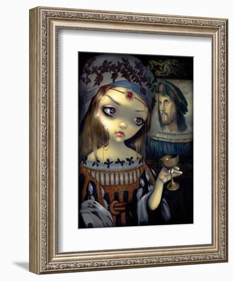 I Vampiri: Lucrezia Borgia-Jasmine Becket-Griffith-Framed Art Print