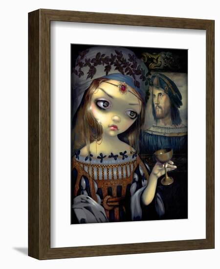 I Vampiri: Lucrezia Borgia-Jasmine Becket-Griffith-Framed Art Print