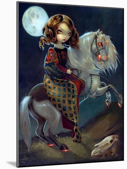 I Vampiri: Notte a Cavalla-Jasmine Becket-Griffith-Mounted Art Print