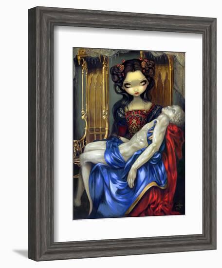 I Vampiri: Pieta-Jasmine Becket-Griffith-Framed Art Print