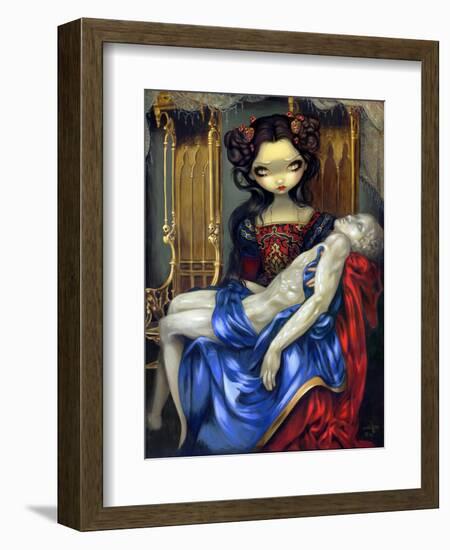 I Vampiri: Pieta-Jasmine Becket-Griffith-Framed Art Print