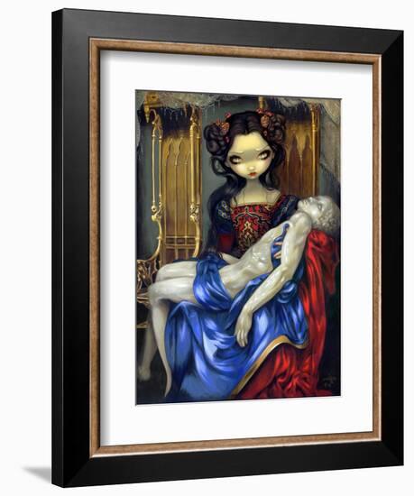 I Vampiri: Pieta-Jasmine Becket-Griffith-Framed Art Print