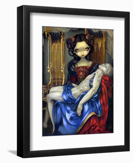 I Vampiri: Pieta-Jasmine Becket-Griffith-Framed Art Print