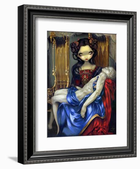 I Vampiri: Pieta-Jasmine Becket-Griffith-Framed Art Print