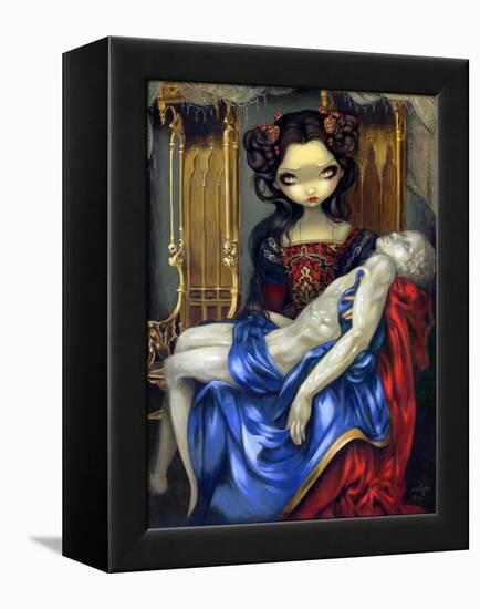 I Vampiri: Pieta-Jasmine Becket-Griffith-Framed Stretched Canvas