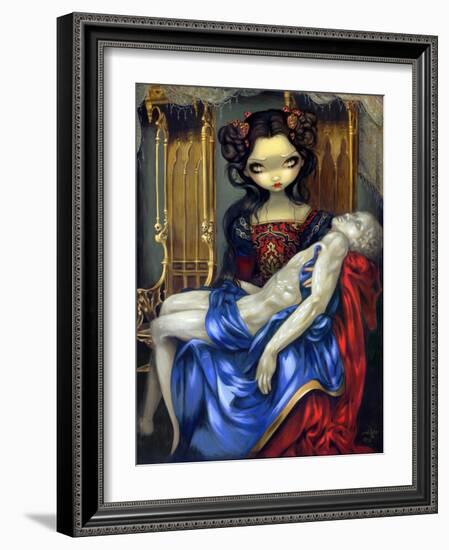 I Vampiri: Pieta-Jasmine Becket-Griffith-Framed Art Print
