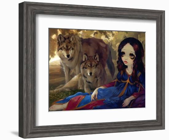 I Vampiril Lupi-Jasmine Becket-Griffith-Framed Art Print