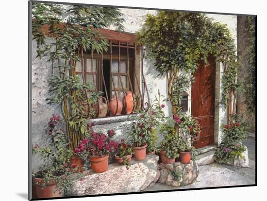 I Vasi Dietro La Grata-Guido Borelli-Mounted Giclee Print