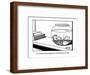 "I've already made arrangements to be flushed down the toilet." - New Yorker Cartoon-Bruce Eric Kaplan-Framed Premium Giclee Print
