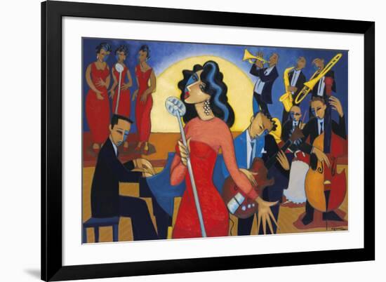 I've got the Blues for you-Marsha Hammel-Framed Giclee Print