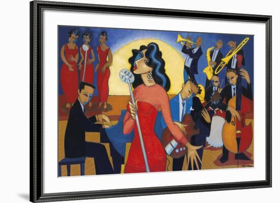 I've got the Blues for you-Marsha Hammel-Framed Giclee Print