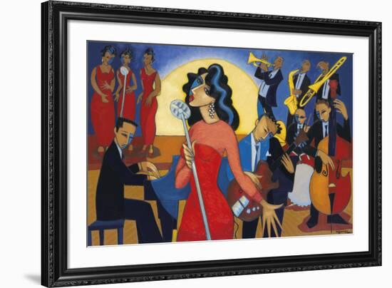 I've got the Blues for you-Marsha Hammel-Framed Giclee Print