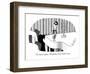 "I've had a request.  Nonetheless, here's another song." - New Yorker Cartoon-J.C. Duffy-Framed Premium Giclee Print