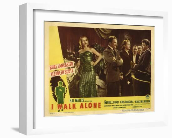 I Walk Alone, 1947-null-Framed Art Print