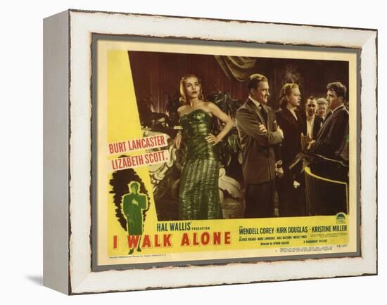 I Walk Alone, 1947-null-Framed Stretched Canvas