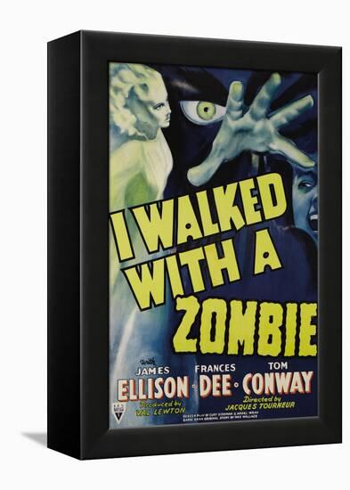 I Walked With A Zombie, 1943-null-Framed Stretched Canvas