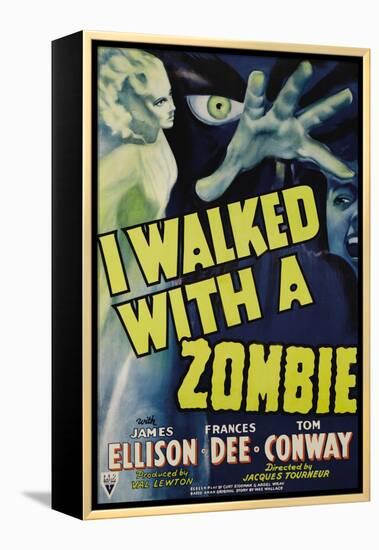 I Walked With A Zombie, 1943-null-Framed Stretched Canvas