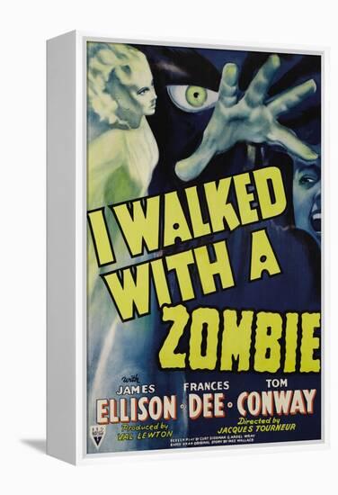 I Walked With A Zombie, 1943-null-Framed Stretched Canvas