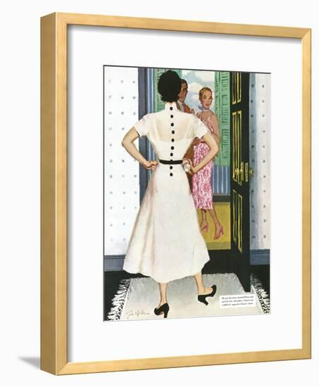 I Want A Divorce! - Saturday Evening Post "Leading Ladies", September 9, 1950 pg.24-Joe deMers-Framed Giclee Print