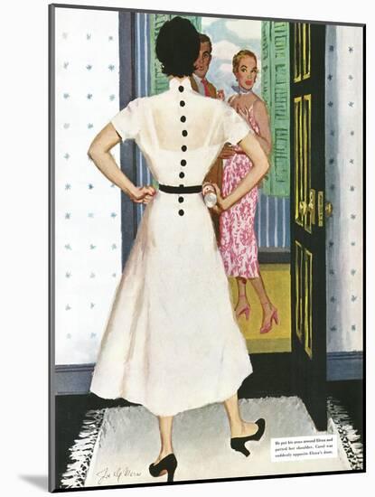 I Want A Divorce! - Saturday Evening Post "Leading Ladies", September 9, 1950 pg.24-Joe deMers-Mounted Giclee Print