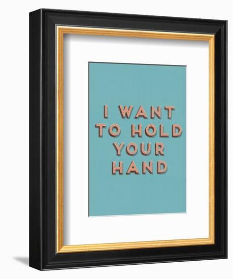 I Want to Hold Your Hand-null-Framed Giclee Print