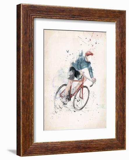 I Want to Ride My Bicycle-Balazs Solti-Framed Art Print