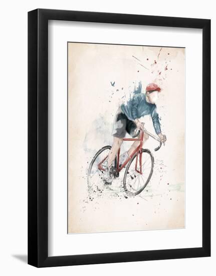 I Want to Ride My Bicycle-Balazs Solti-Framed Art Print