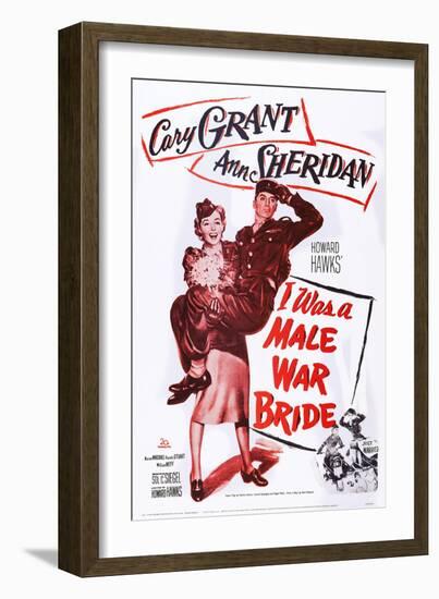 I Was a Male War Bride-null-Framed Art Print