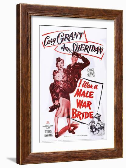 I Was a Male War Bride-null-Framed Art Print