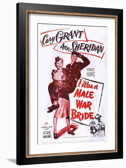 I Was a Male War Bride-null-Framed Art Print