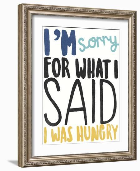 I Was Hungry-Kristine Hegre-Framed Giclee Print